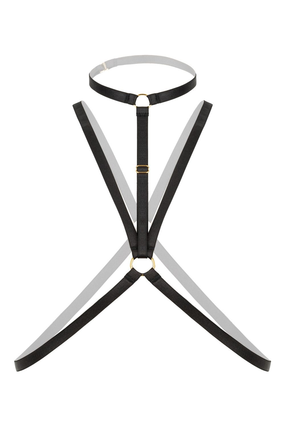 Christine - Strappy Harness Bralette Secret Love- black - afbeelding 5