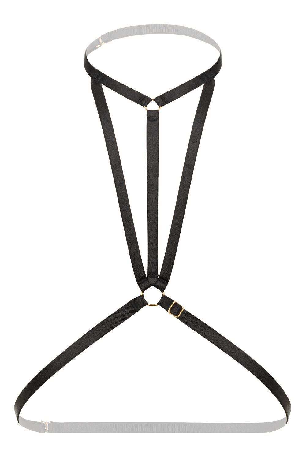 Christine - Strappy Harness Bralette Obsession - zwart - afbeelding 8