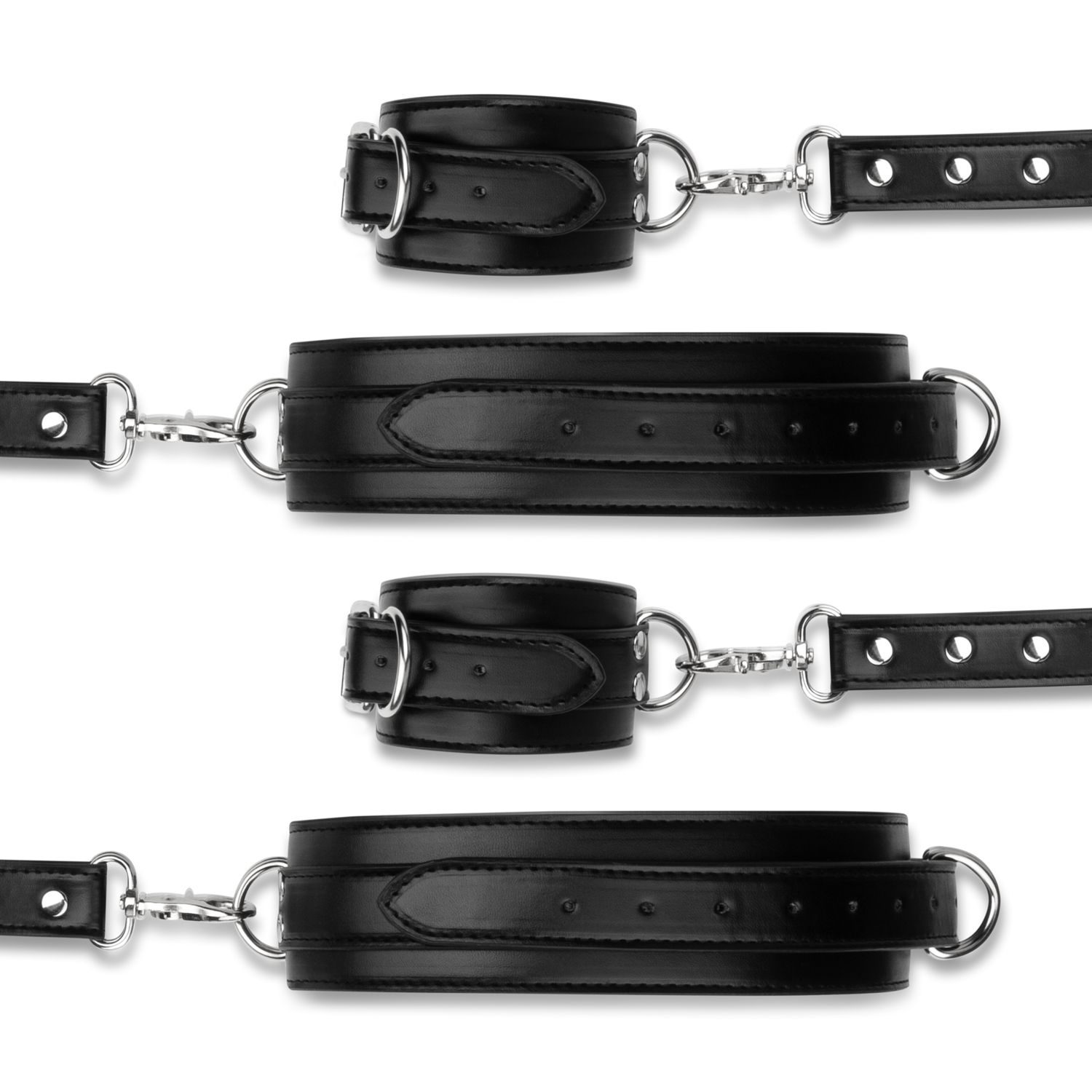 Bedroom Fantasies - Bondageharnas Handboeien en Hogtie S - afbeelding 7
