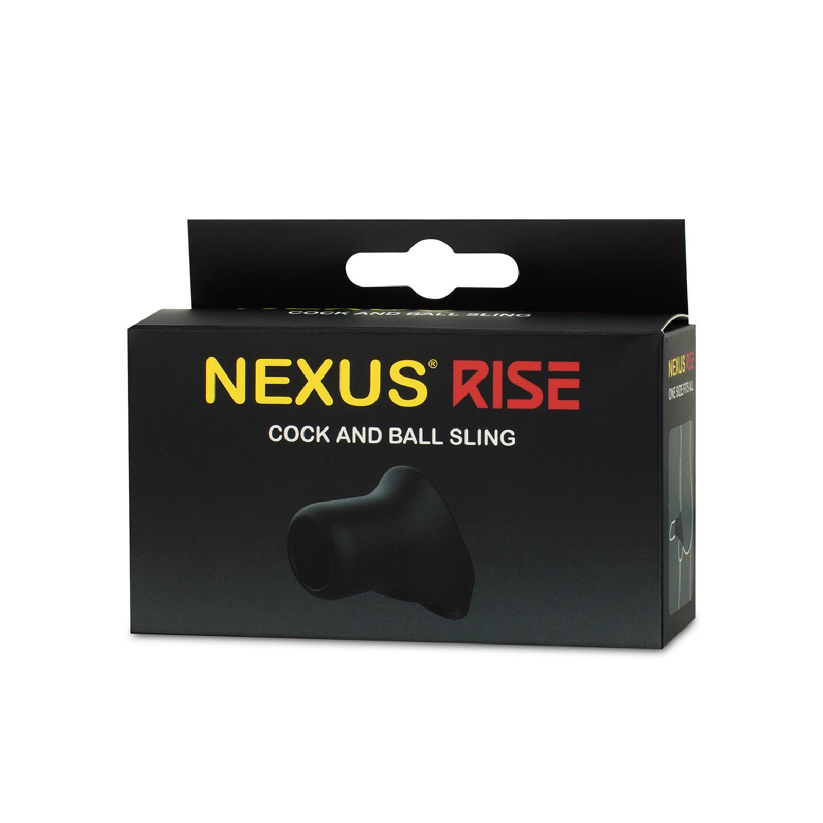 Nexus - RISE Siliconen Cock en Balls houder - Zwart - afbeelding 6