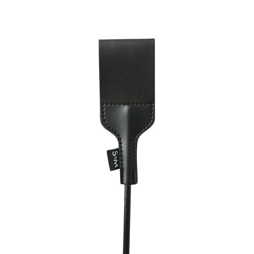 SPORTSHEETS – SEX & MISCHIEF Riding Crop – Zwart 31 cm - afbeelding 4
