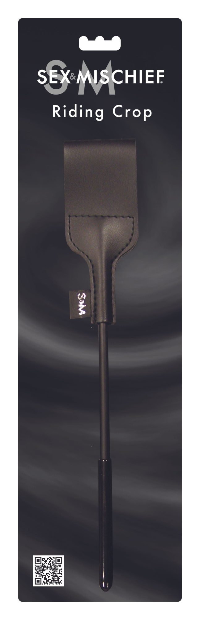SPORTSHEETS – SEX & MISCHIEF Riding Crop – Zwart 31 cm - afbeelding 6