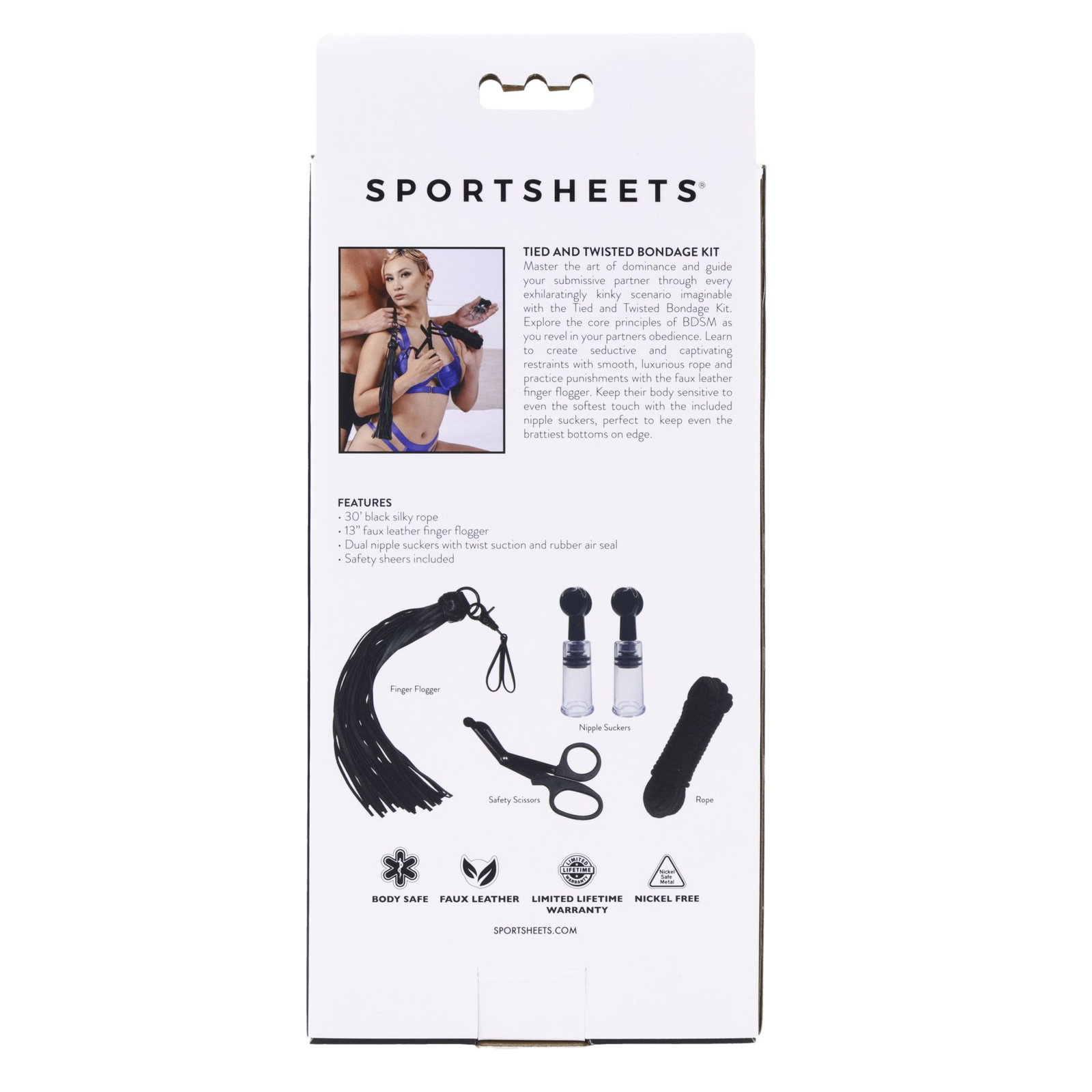 Sportsheets - Tied and Twisted Bondage Kit - afbeelding 7