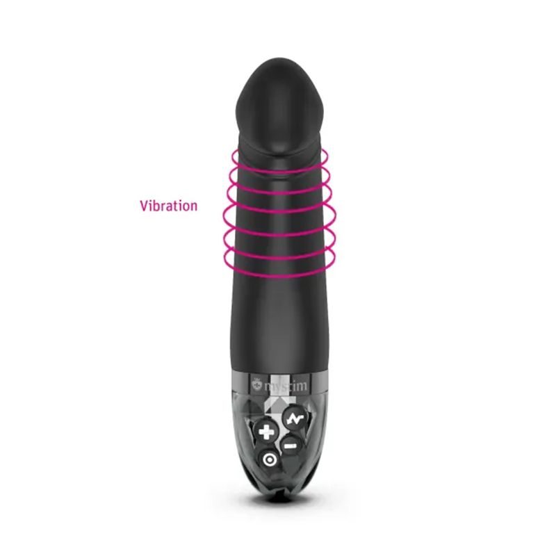 Mystim - Real Deal Neal eStim Vibrator Zwart - afbeelding 4