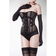 3-delige corsetset gestreept