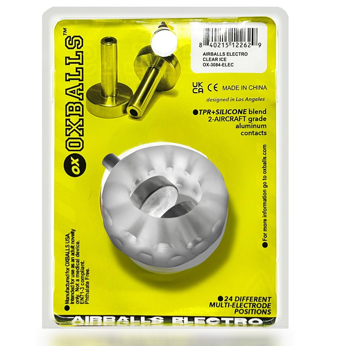 Oxballs - Airballs Electro Air-Lite Ballstretcher Clear - afbeelding 8