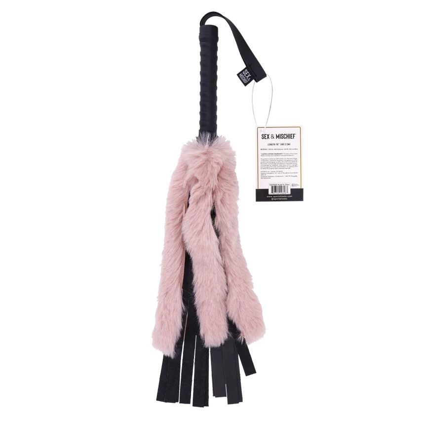 Sportsheets - Sex & Mischief Brat Faux Fur Flogger - afbeelding 4