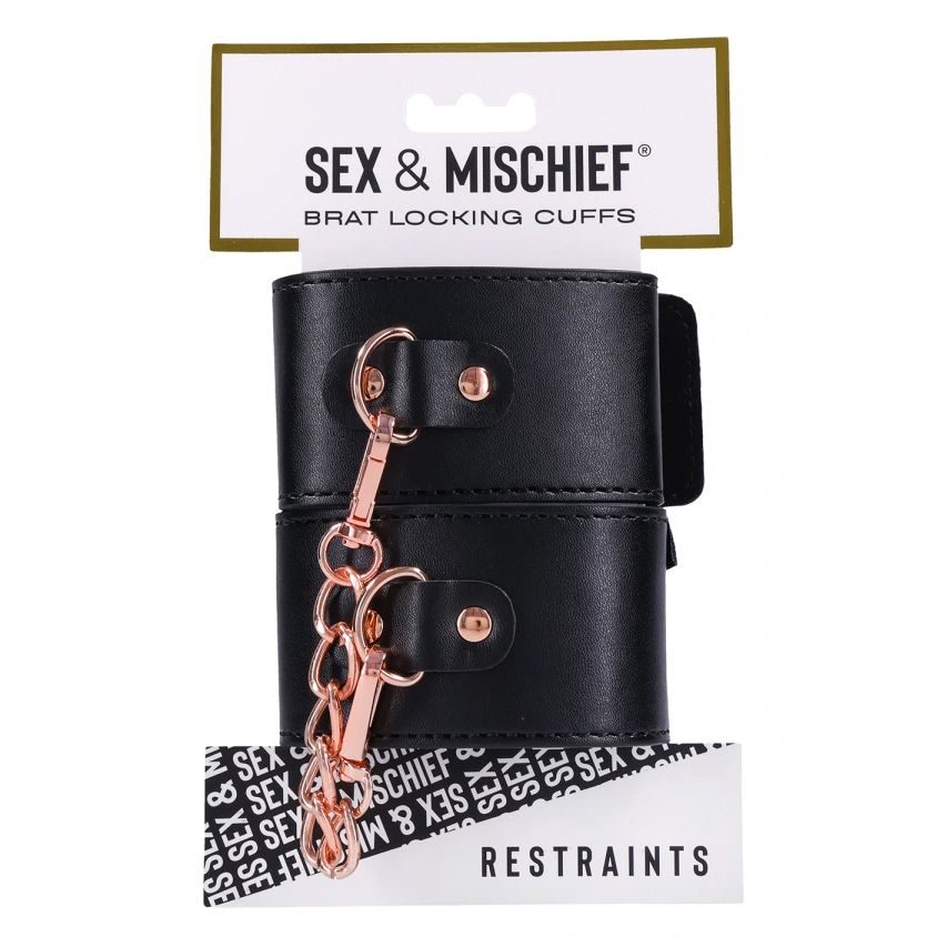 Sportsheets - Sex & Mischief Brat Locking Cuffs - afbeelding 3