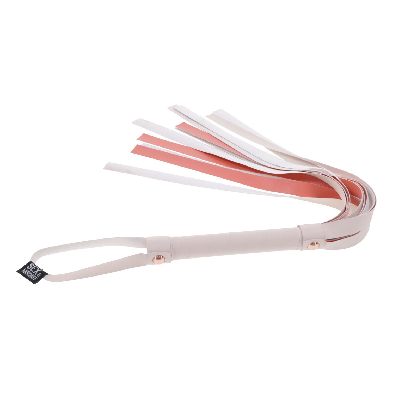Sportsheets – S&M Peaches ‘n CreaMe Gestreepte Flogger – - afbeelding 3