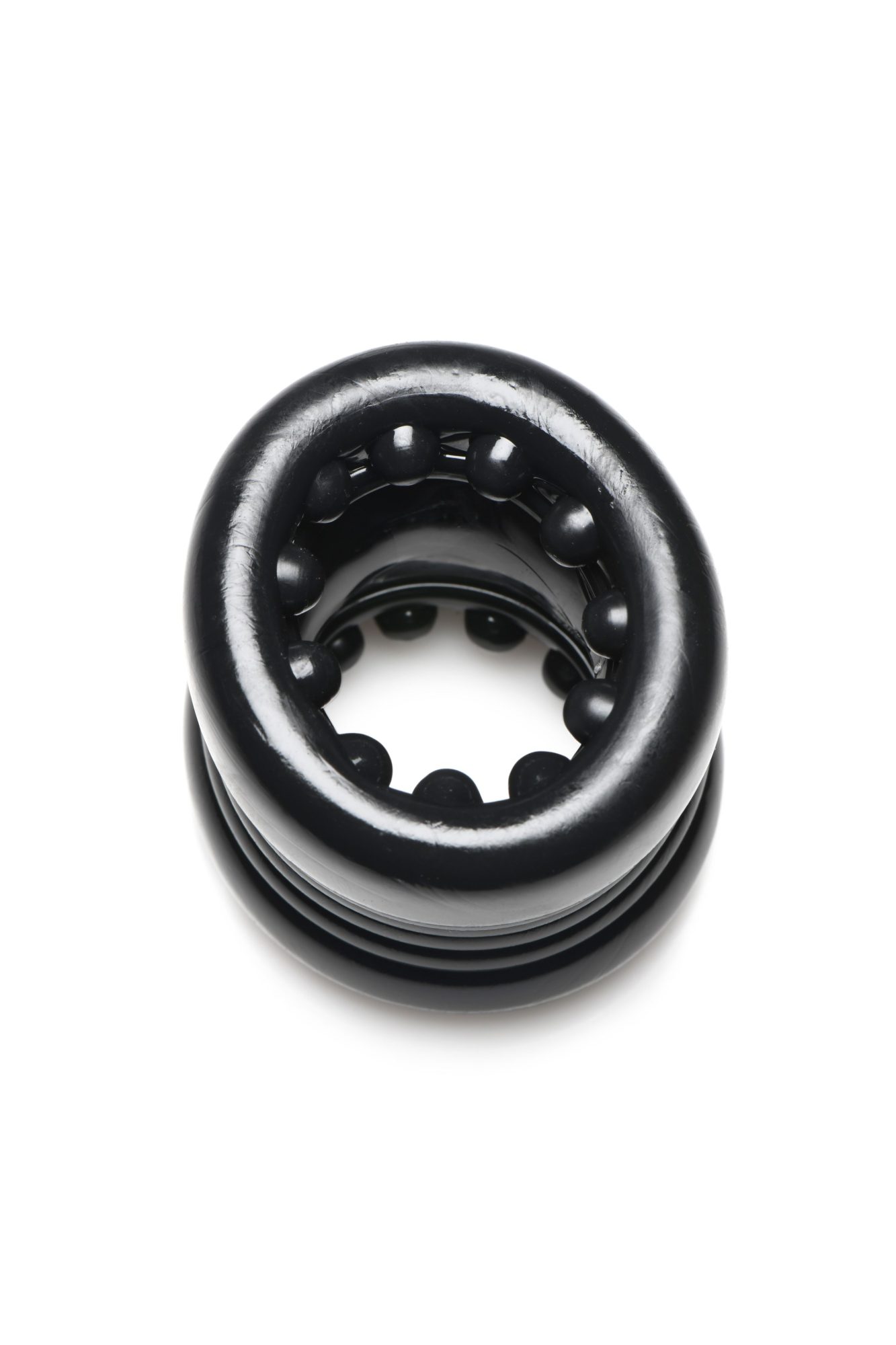 XR Brands - Ball Stack Ball Stretcher - Zwart - afbeelding 3