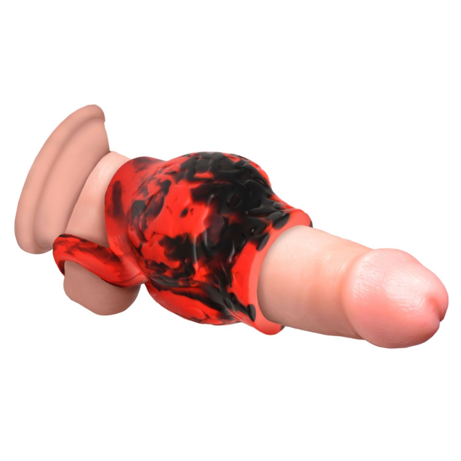 Creature Cocks - Hell Hound Ballstretcher - Rood - afbeelding 6