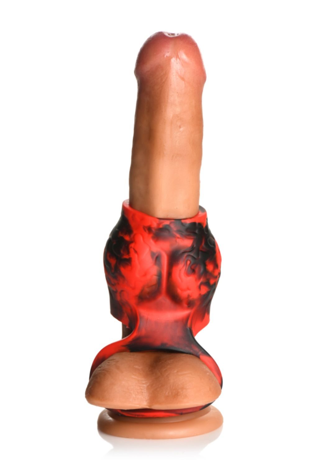 Creature Cocks - Hell Hound Ballstretcher - Rood - afbeelding 9