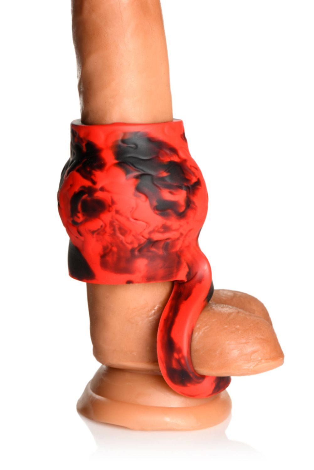 Creature Cocks - Hell Hound Ballstretcher - Rood - afbeelding 10