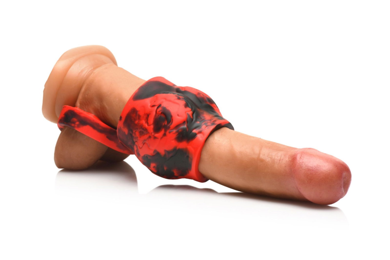 Creature Cocks - Hell Hound Ballstretcher - Rood - afbeelding 7
