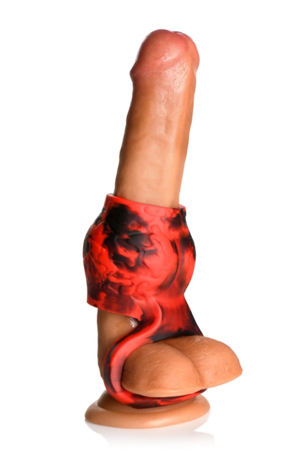 Creature Cocks - Hell Hound Ballstretcher - Rood - afbeelding 8