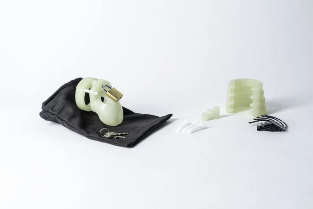 CB-X - Mr. Stubb Chastity Kit Glow-in-the-Dark - afbeelding 4