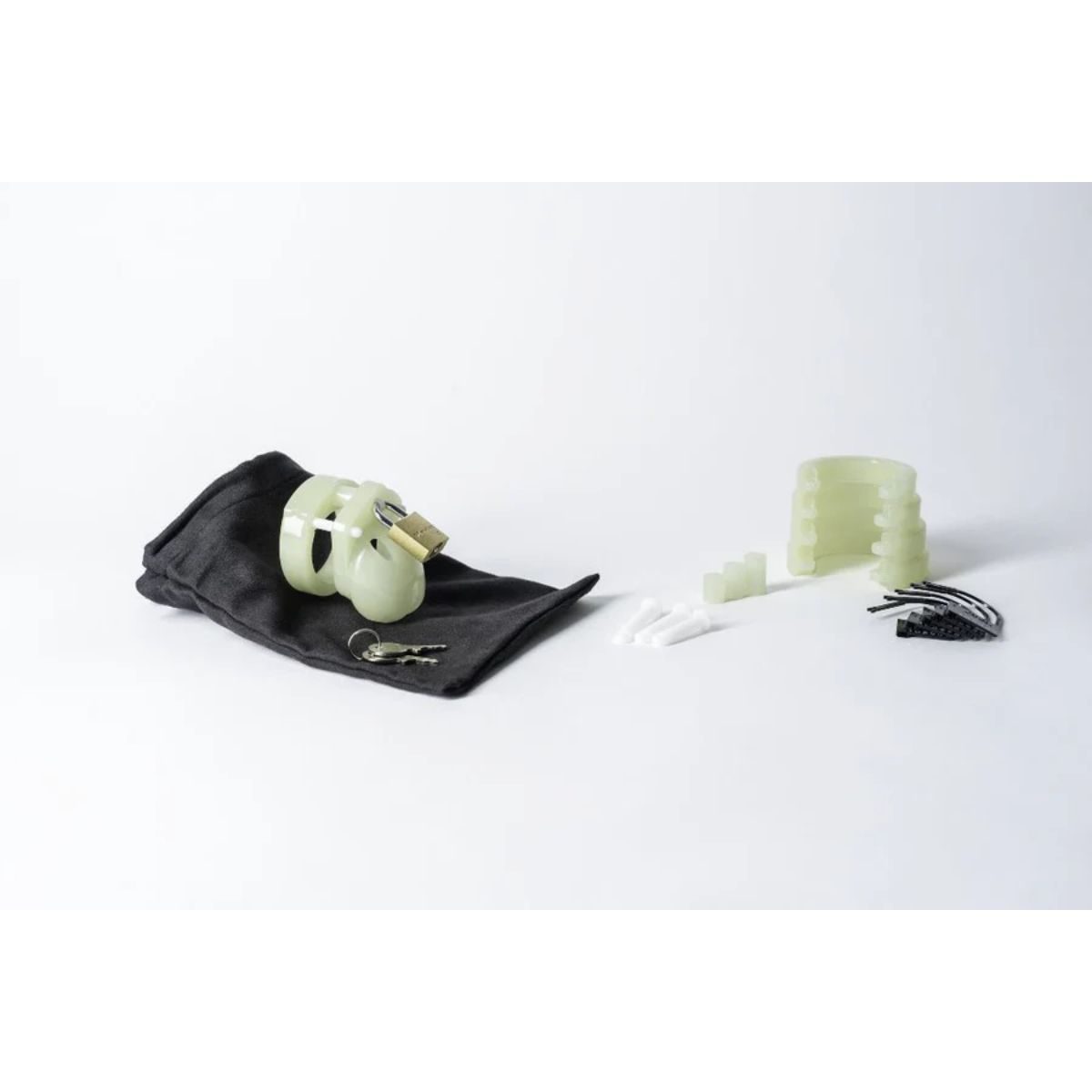 CB-X – Mini-Me Chastity Kit – Glow-in-the-Dark - afbeelding 4