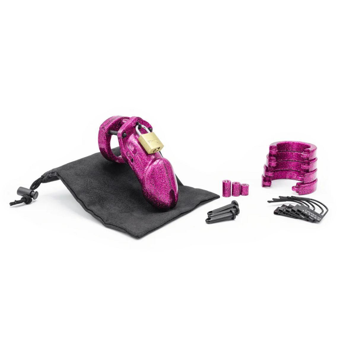 CB-X – CB-6000 Chastity Kit – Glitter Roze - afbeelding 2
