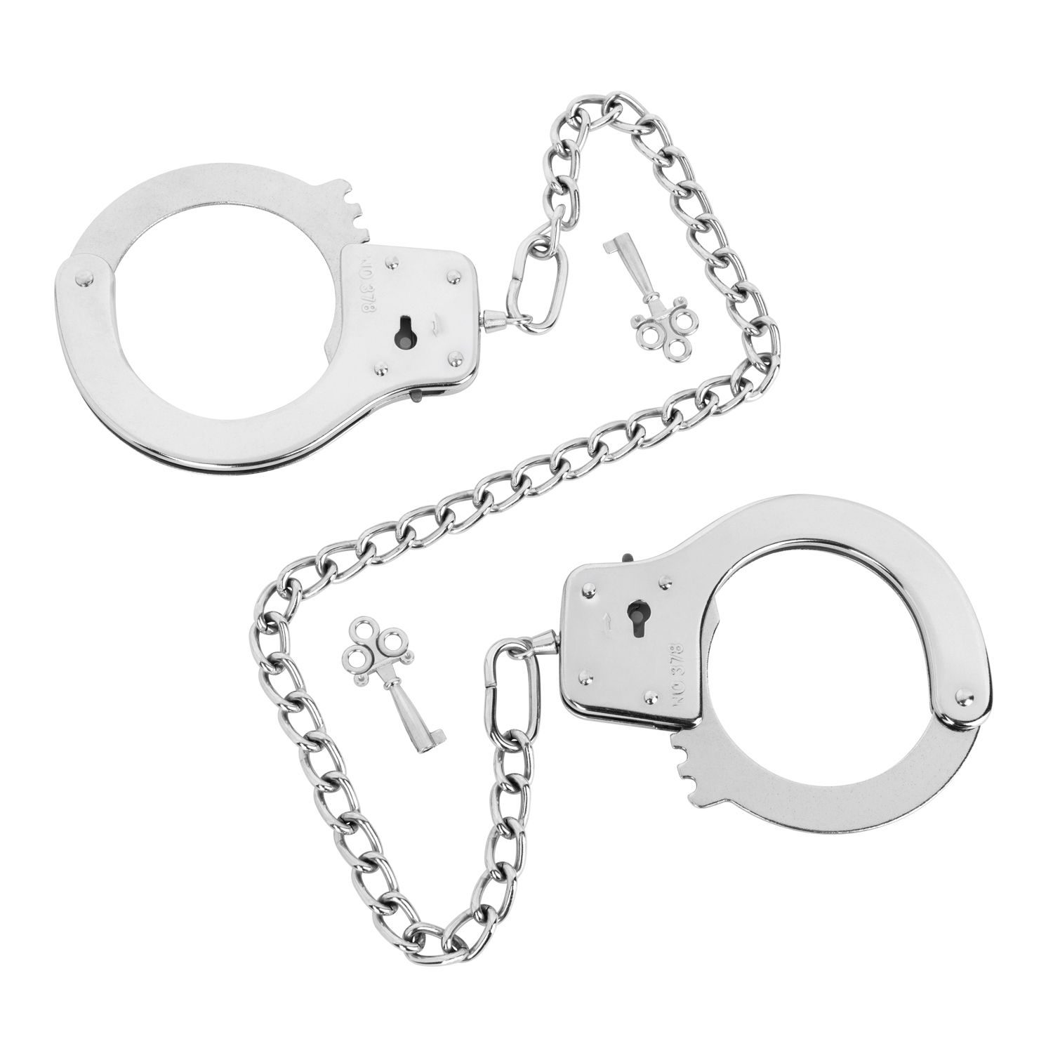 Bedroom Fantasies - Metalen Handboeien - Zilver - afbeelding 2