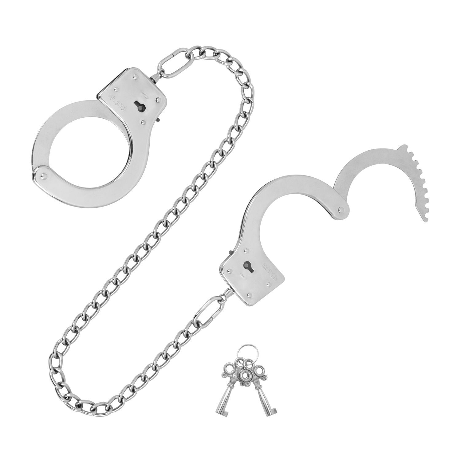 Bedroom Fantasies - Metalen Handboeien - Zilver - afbeelding 7