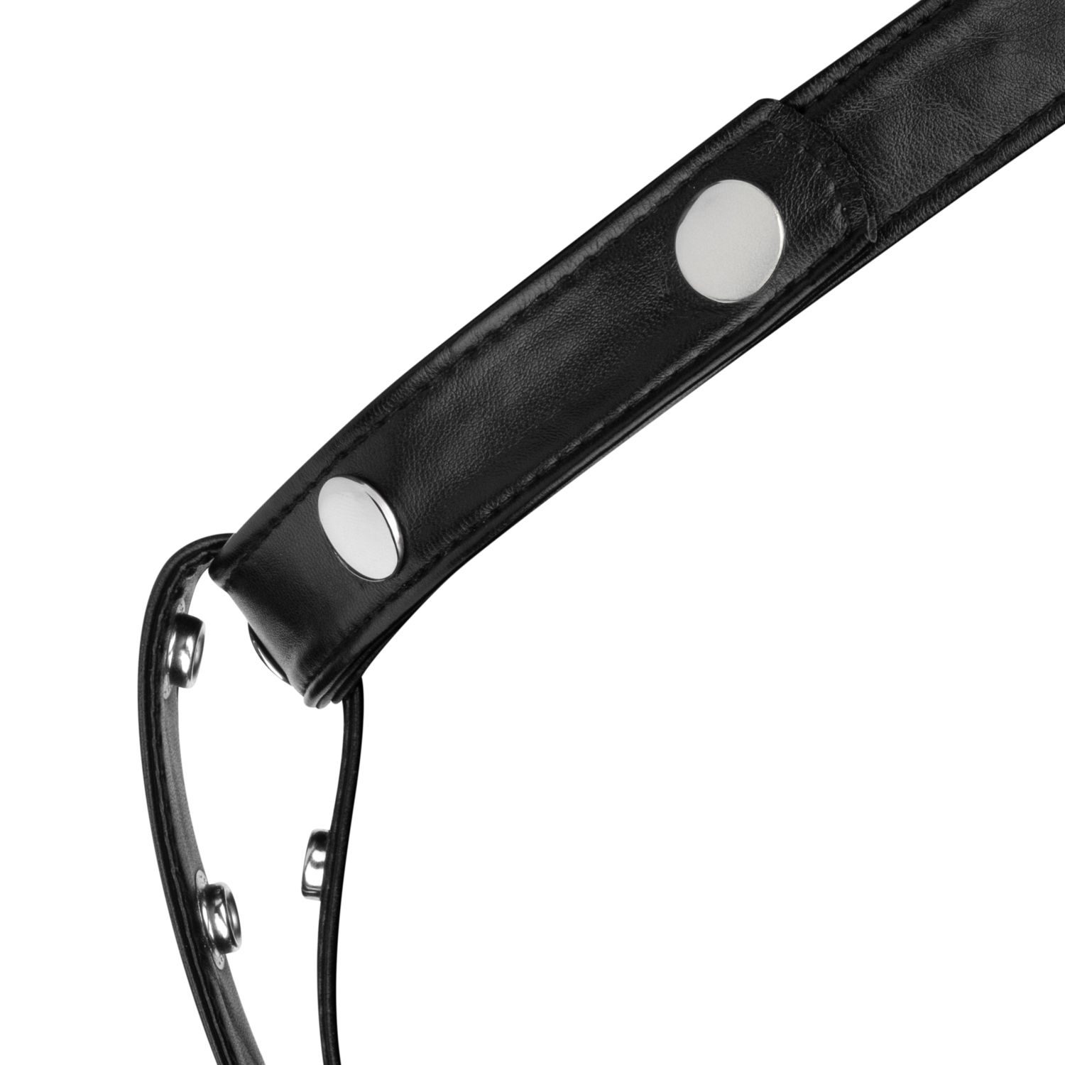 Bedroom Fantasies - Hoofd Harnas Strap-On - Zwart - afbeelding 6