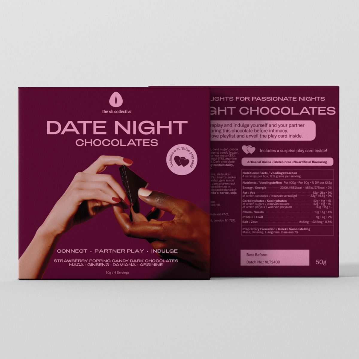 The Oh Collective – Date Night Chocolates – Met Maca & G