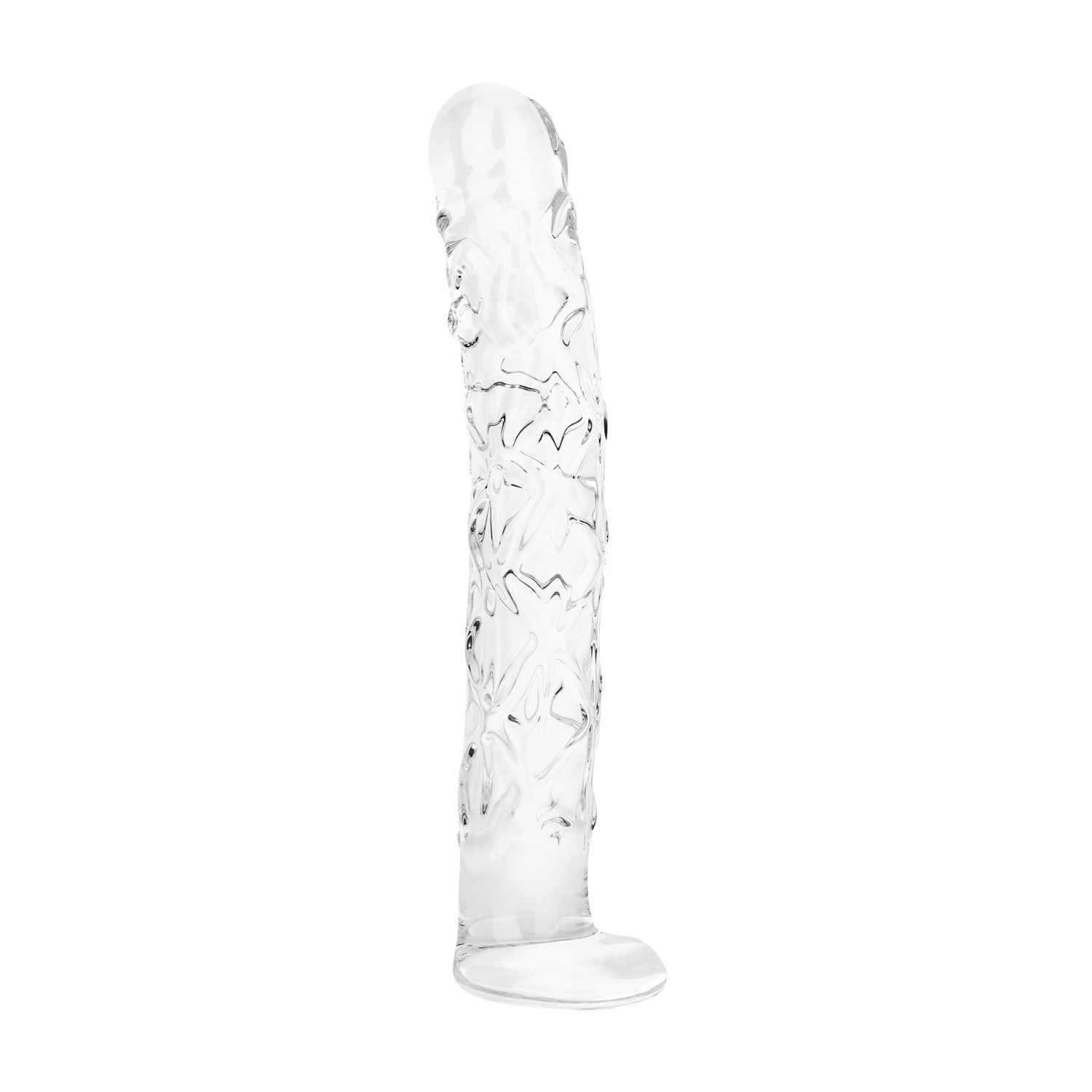 Gildo - No. 36 Getextureerde Glazen Dildo - 19 cm