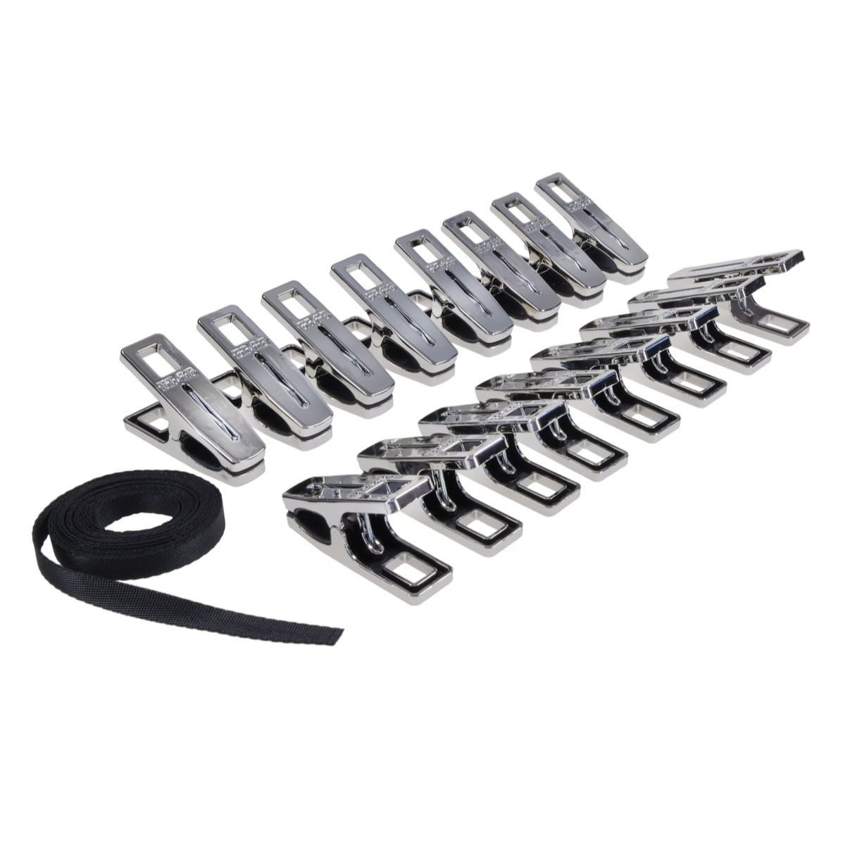 Sportsheets - Edge Body Zipper Clothes Pins - Zilver - afbeelding 7