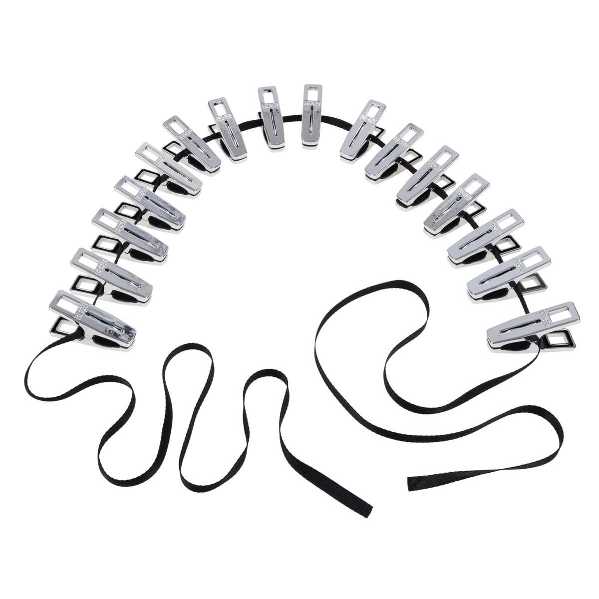 Sportsheets - Edge Body Zipper Clothes Pins - Zilver - afbeelding 2