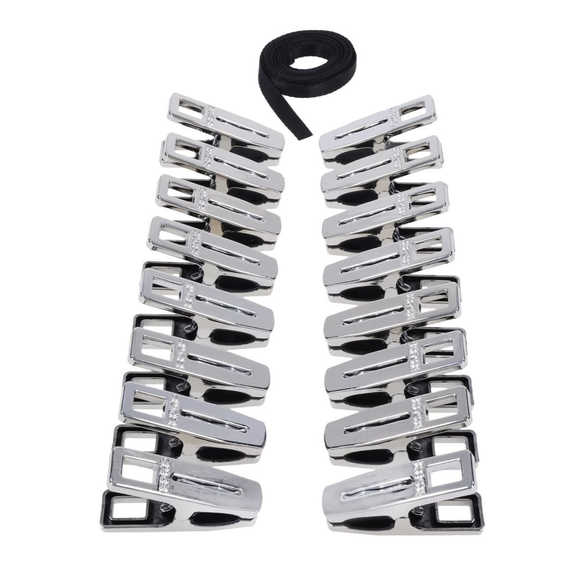 Sportsheets - Edge Body Zipper Clothes Pins - Zilver - afbeelding 5