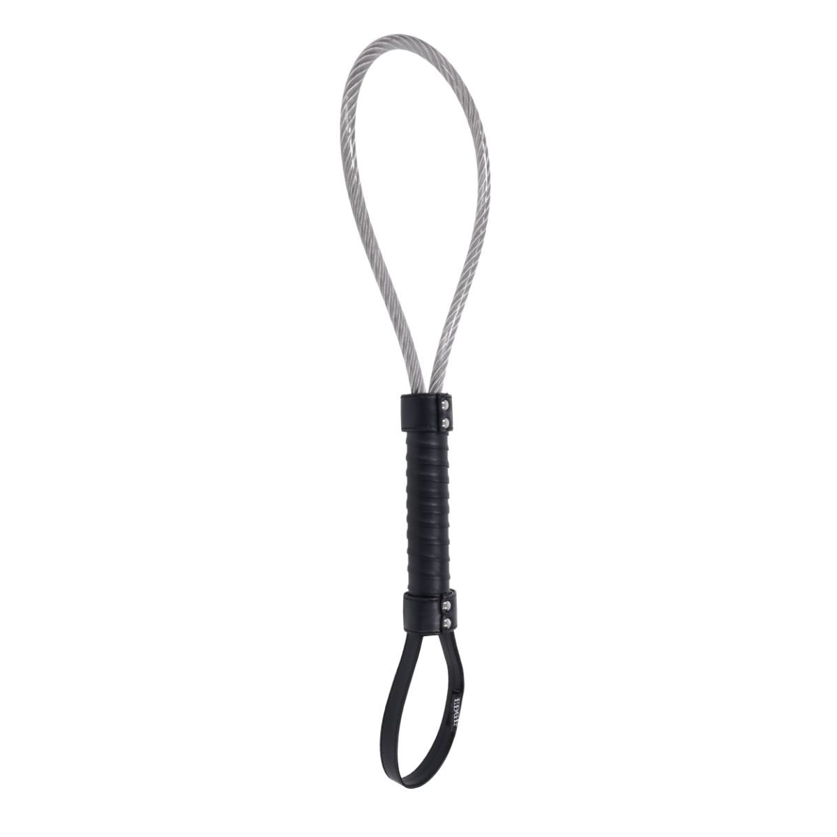 Sportsheets - Edge Metal Loop Spanker - Zwart - afbeelding 2