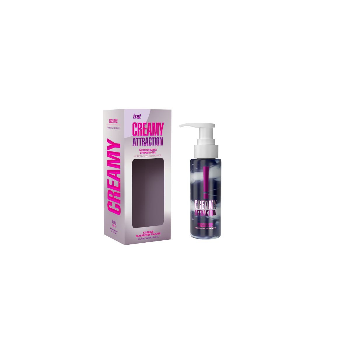 INTT - Creamy Attraction Blackberry Casis Crème Gel - 10