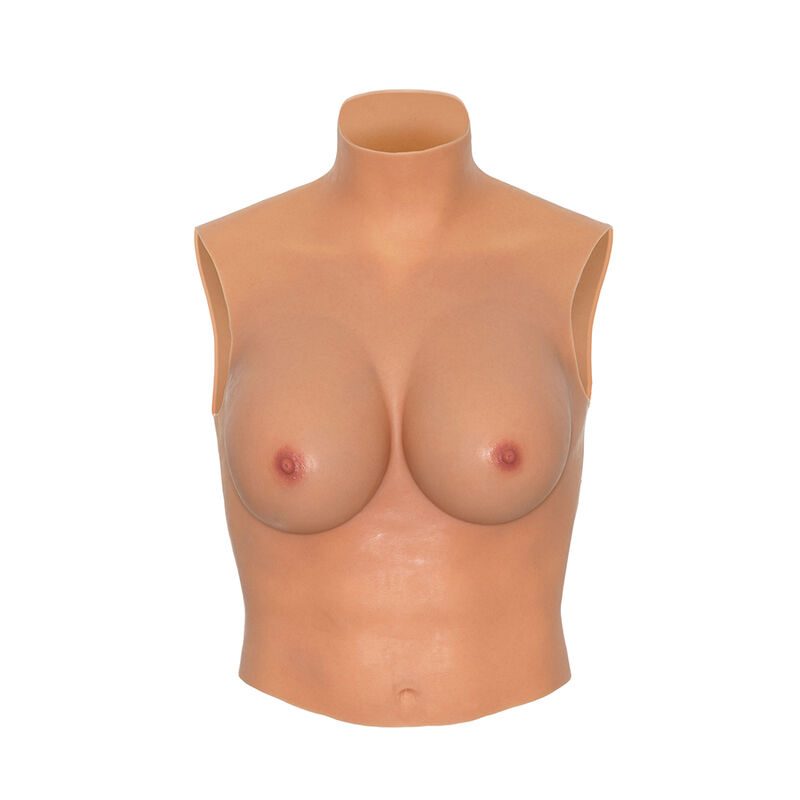 Verborgen Verlangen - Alter Ego Draagbaar Borstshirt E-Cup Vlees