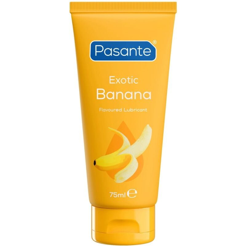 Pasante - Glijmiddel Op Waterbasis Met Bananensmaak 75 ml