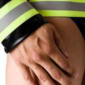 Brandweerkostuum van Saresia MAN roleplay