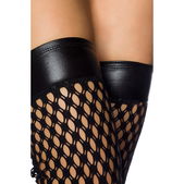 Mesh outfit zwart