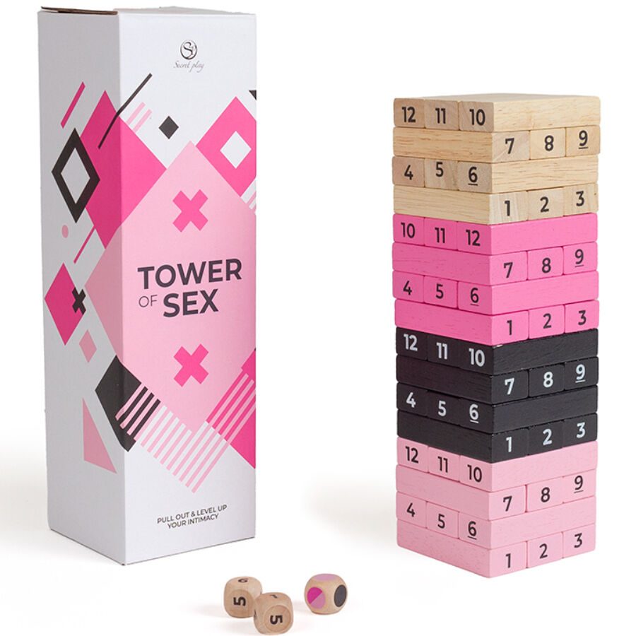 Secretplay - Toren Van Sex Houten Spel