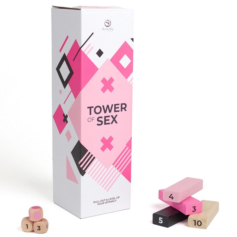Secretplay - Toren Van Sex Houten Spel - afbeelding 4