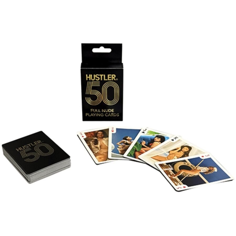 Kheper Games - Hustler 50 Volledig Naakte Speelkaarten