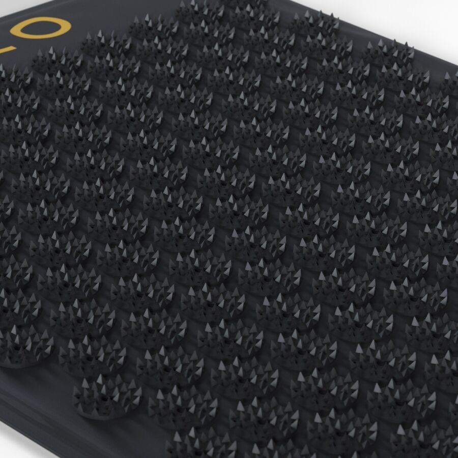 Lelo - Body Massage Acupressuur Mat Zwart - afbeelding 8