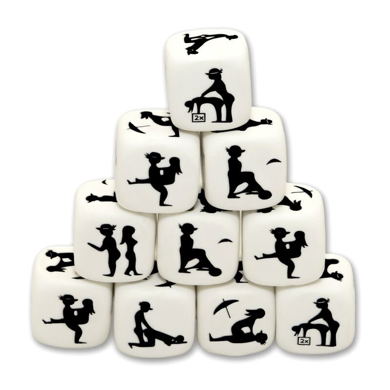 Diablo Picante - Witte Positie Dobbelstenen