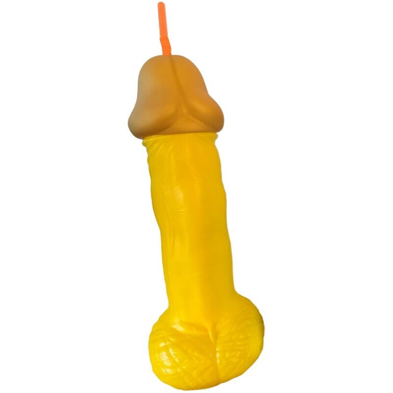 Diablo Picante - Gele Plastic Penisbeker