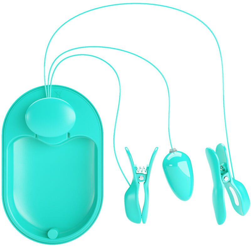 Pretty Love - Verrassingsdoos Elektrostimulatieklemmen Blauw - afbeelding 2