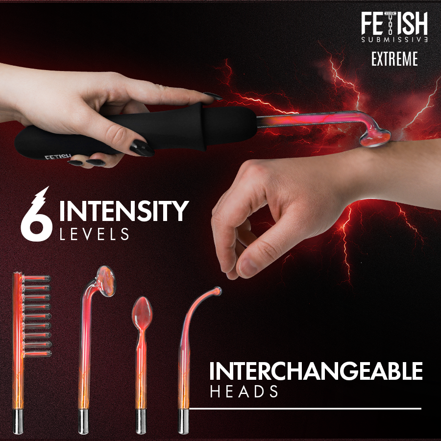 Fetish Submissive - High Frequency Electrostimulation Wand - afbeelding 2