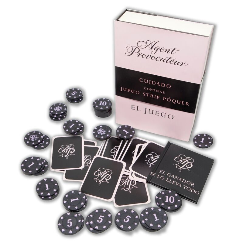 Diablo Picante - Strip Poker Spelkaarten En Tokens
