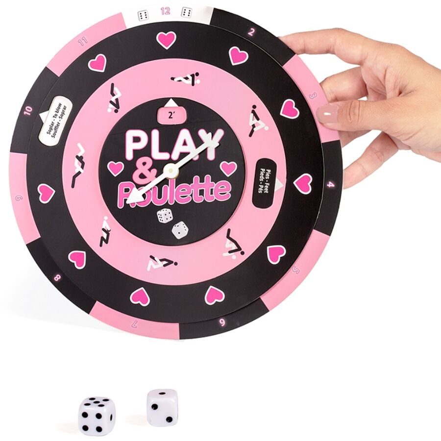 Secretplay - Speel & Roulette Dobbelstenen En Roulette Spel (Es/Pt/En/Fr) - afbeelding 2