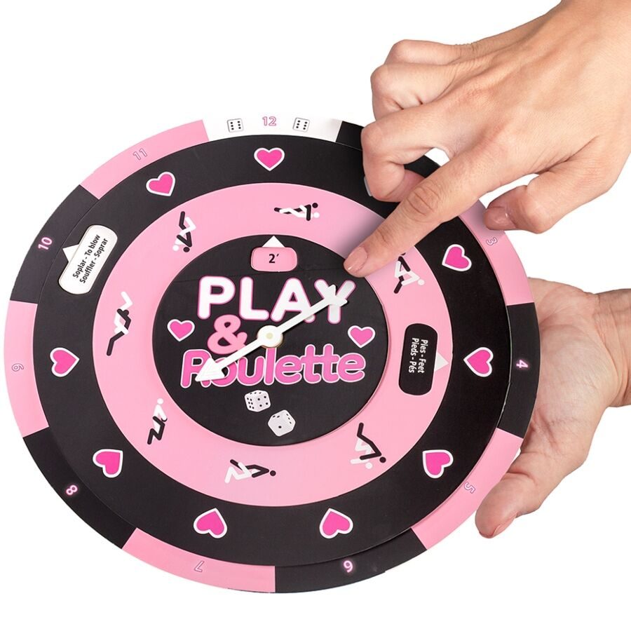Secretplay - Speel & Roulette Dobbelstenen En Roulette Spel (Es/Pt/En/Fr) - afbeelding 3