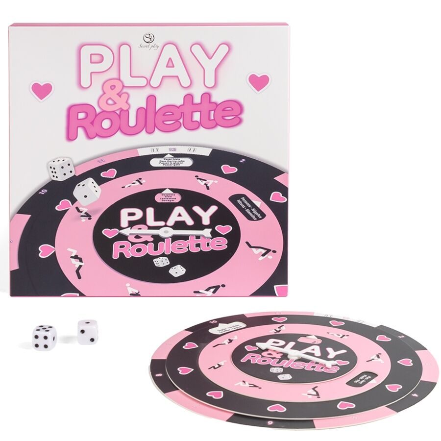 Secretplay - Speel & Roulette Dobbelstenen En Roulette Spel (Es/Pt/En/Fr)