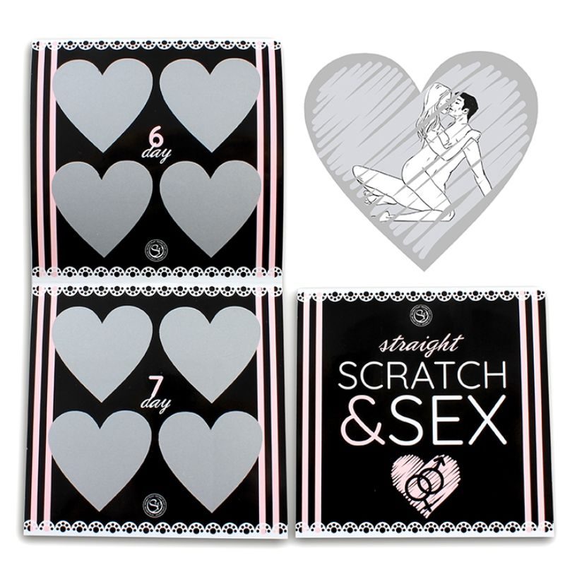 Secretplay - Scratch & Sex Game Voor Heterostellen (Es/En/Fr/Pt/De)