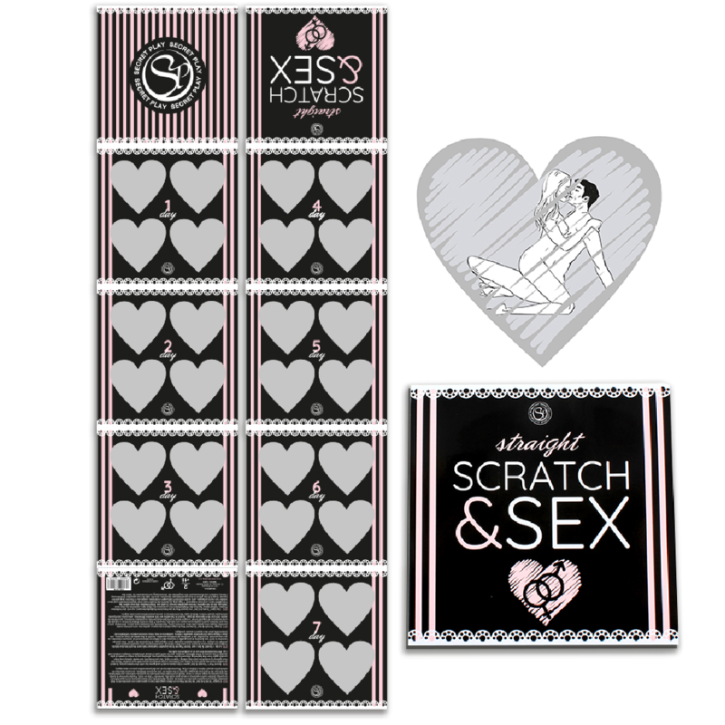 Secretplay - Scratch & Sex Game Voor Heterostellen (Es/En/Fr/Pt/De) - afbeelding 2
